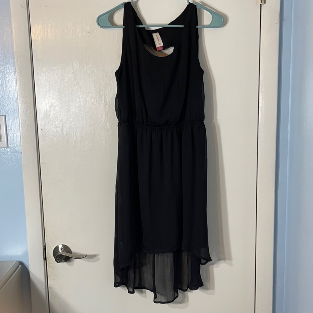 Black High low dress Sz Med